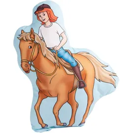 UNITED LABELS Bibi und Tina Dekokissen 37 x 26 cm Mehrfarbig