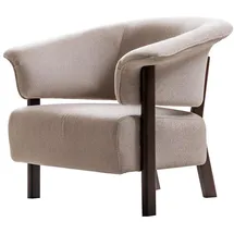 JVmoebel Lounge-Sessel Minimalistisch 80 x 80 x 95 cm Beige