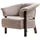 JVmoebel Lounge-Sessel Minimalistisch 80 x 80 x 95 cm Beige