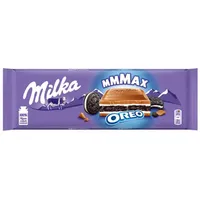 MILKA Mmmax OREO Alpenmilch Milchcreme und Oreo Keks XXL Tafel 300g