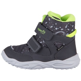 superfit Jungen Glacier Schneestiefel, Grau Hellgrün 2000, 22 EU Schmal