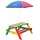 Axi Nick Picknicktisch Regenbogen mit Sonnenschirm 95 x 98 x 49 cm