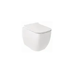 Kludi RESA C Spiralflush-Wand-WC 28WCW0243 52 cm, P-förmiger Abfluss, Weiß glänzend