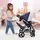 Bayer Twin Star Sterne Blau/Pink