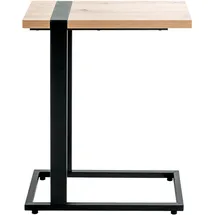 Haku-Möbel Saragossa Schwarz Eiche 24 x 64 cm