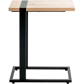 Haku-Möbel Saragossa Schwarz Eiche 24 x 64 cm