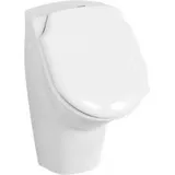 bb bäder boutique Urinal mit Deckel, Zulauf von hinten - Hygiene Glasur, weiß