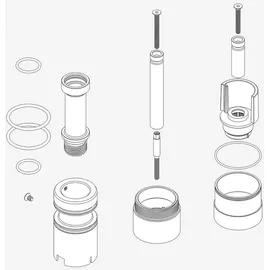Herzbach MODUL7 Verlängerung 30mm 70.728001.1.09, Thermostat, 2/3 Verbraucher,