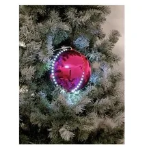 Europalms LED Snowball 8cm, rosa 5x