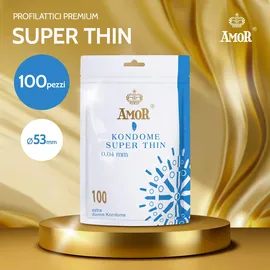 Amor Super Thin Kondome, 53mm 100 St