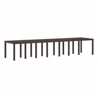 VidaXL Gartentisch 400 x 100 x 73 cm Braun
