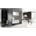 Vladon Carlton Garderobe 156x193x35 cm grau