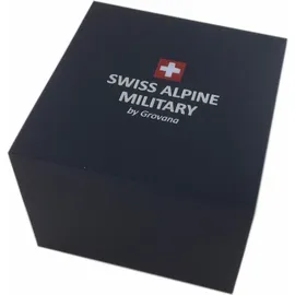 Swiss Alpine Military Herren Uhr Chronograph Analog Quarz 7005.9147SAM Edelstahl