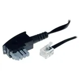 S/CONN maximum connectivity Telefonkabel - TAE-N (S) zu RJ11 (2-poli