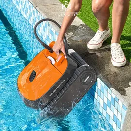 Kesser Poolroboter Boden und Wand schwarz 100 m2