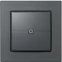 Homematic IP Wandtaster 2-fach, anthrazit