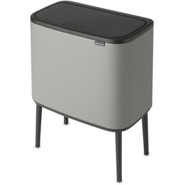 BRABANTIA Bo Touch Bin 34 l mineral concrete grey