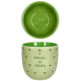 Mambocat I Love Matcha Becher 0,37 l Grün 6 St.