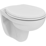 Ideal Standard Eurovit Wand-Tiefspül-WC Set, spülrandlos, mit WC-Sitz K881201