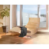 Weka Wellnessliege inkl. Saunatuch