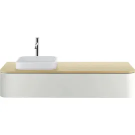 Duravit Happy D.2 Plus 40x40, geschli., o HL, ÜL, HLB, weiß