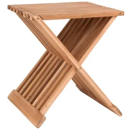 House Nordic Hocker Teak naturbelassen