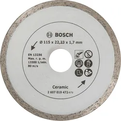 Bosch Diamanttrennscheibe für Fliesen - 2607019472