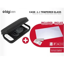 Bigben Interactive Nintendo Switch Pack II - Case L + Tempered Glass