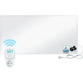 bringer-germany Bringer® Infrarotheizung - 800 (BRIH800) / BRTT: Steck-Thermostat programmierbar / Weiß