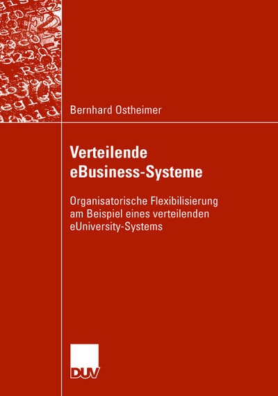 Verteilende Ebuisness-Systeme - Bernhard Ostheimer  Kartoniert (TB)
