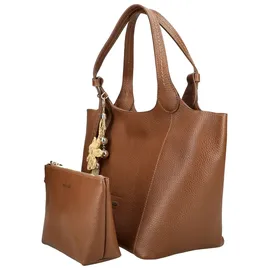 Nero Giardini Shopper Leder Brown