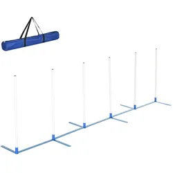 PawHut Agility-Ausrüstung PE-Kunststoff