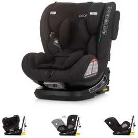 Chipolino Kindersitz Peak i-Size (40-150 cm) Isofix, SPS, drehbar, verstellbar schwarz