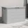 vidaXL Outdoor-Kissenbox 77,5 x 44,5 x 53 cm Grau