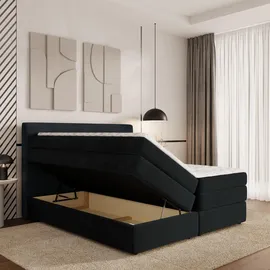 masseno MATERN 160 x 200 cm H2 Schwarz