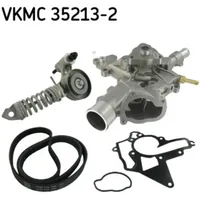 SKF Wasserpumpe + Keilrippenriemensatz VKMC 35213-2