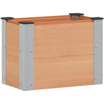 vidaXL Hochbeet 50 x 30 x 36 cm Braun