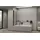 Bernstein Duschabtrennung Bernstein Nano Echtglas 6mm NT209 120x140 cm, Profil Schwarz matt
