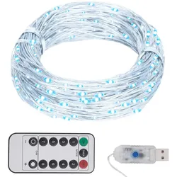 vidaXL LED-Lichterkette mit 150 LEDs Kaltweiß 15 m