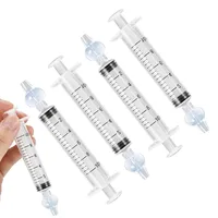 4 Stück Nasendusche – 10 ml Professionelle Nasenspülung, Wiederverwendbar, Tragbar, Mit Druckkontrolle für Sanfte Nasenreinigung, Transparent