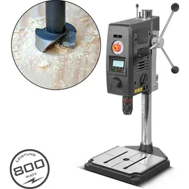 STAHLWERK Tischbohrmaschine 800 W 2.500 U/min Standbohrmaschine mit Laser