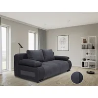 COLLECTION AB Schlafsofa Moritz, mit Bettfunktion und Bettkasten, grau