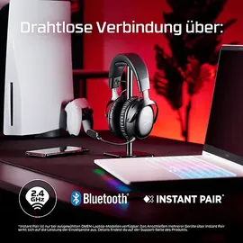 Kingston HyperX Cloud III S Wireless Schwarz-Rot