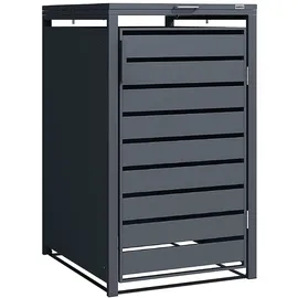 Weka Mülltonnenbox Gary 68 x 80 x 116 cm grau