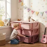 Homcom Schubladenschrank Kunststoff,