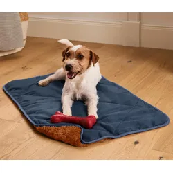 Tchibo - Hunde-Kuscheldecke - dunkelblau