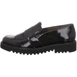 Paul Green Slipper & Mokassin 1037-004, Lack/Brush, Schwarz, Damen EU 8/42 - 42 EU