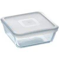 Pyrex Cook&Freeze Quadratischer Behälter mit Deckel, 19 x 19