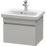 Duravit DuraStyle Waschtisch-Unterschrank DS630300707 50 x 36,8 cm, betongrau matt, 1 Auszug