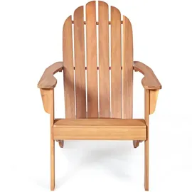 Costway Adirondack-Gartensessel 69 x 88 x 103 cm beige